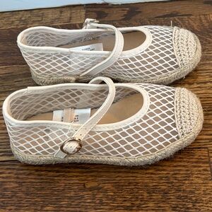 H&M Mesh Espadrille Shoes toddler girl 8.5